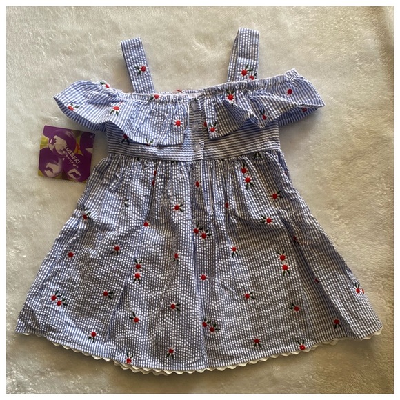 Blueberi Boulevard cold shoulder dress - Picture 4 of 7